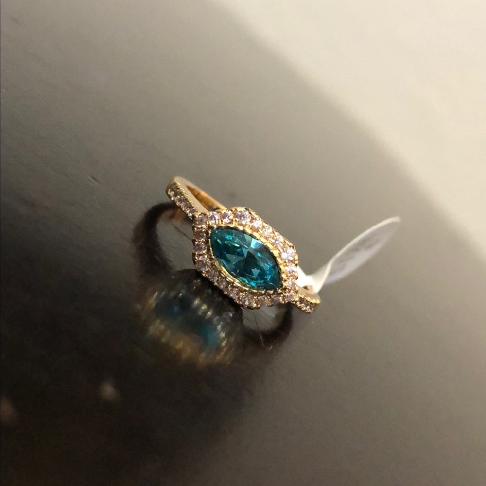 Aquamarine Birthstone Ring